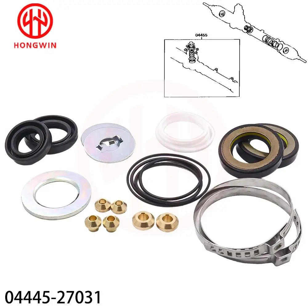 04445-27031 Power Steering Gear Box Seal Repair Kit For Toyota KXC10 CXC10 KF42 KF52 Tamaraw FX