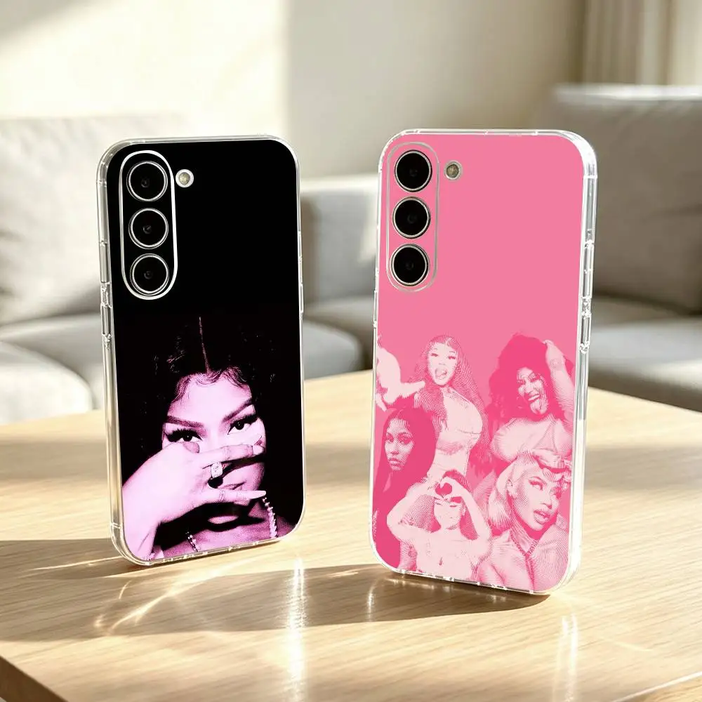 Rapper Nicki Minaj Phone Case For SamsungA10,12,20,21S,30,31,40,50,51,52,70,71 Transparent Cover Gift