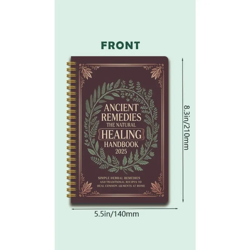 Natural Healing Guide Herbal Book, Step-by-step Recipes To Improve Heart Health, Blood Pressure and Concentration.