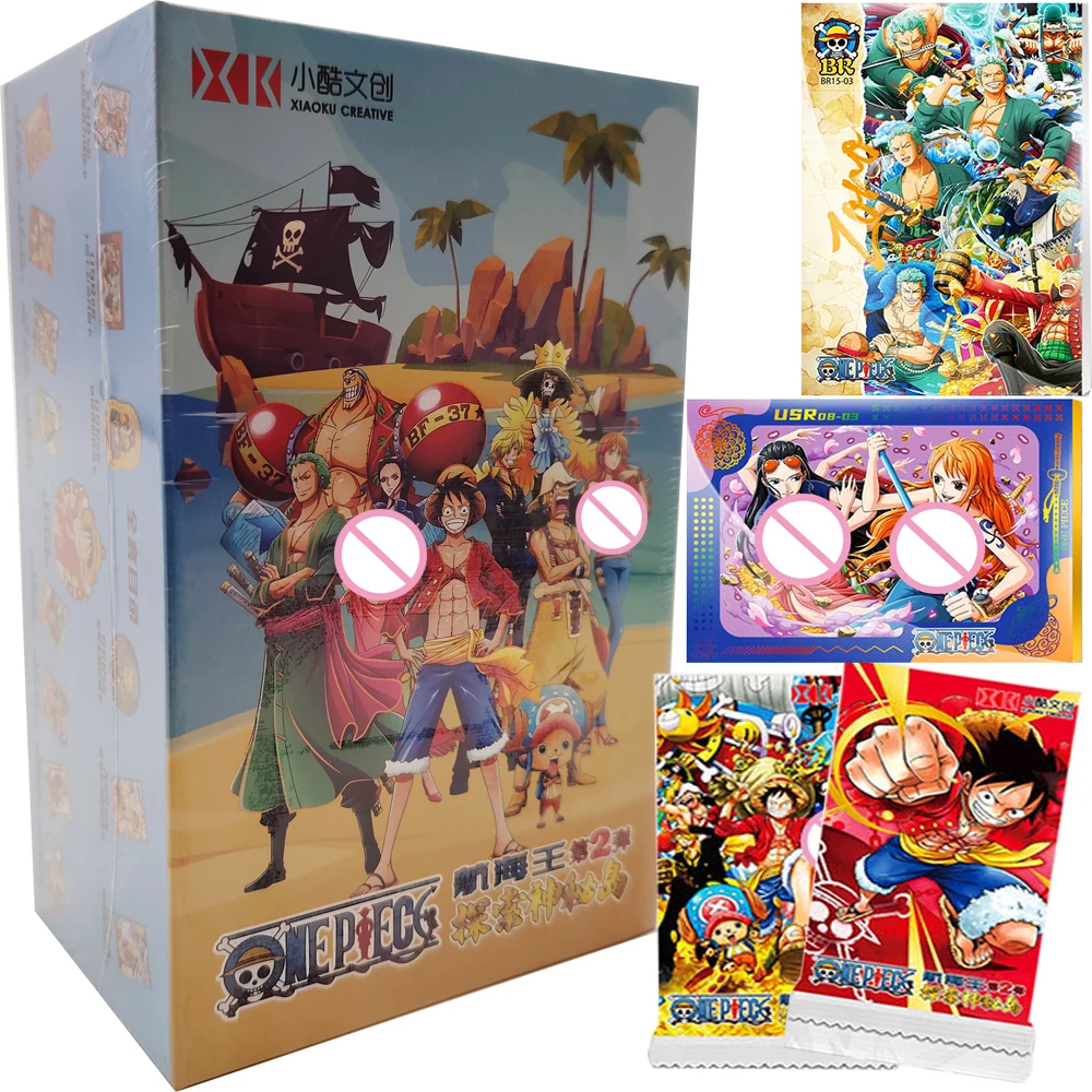 

One Piece Hot Blood Battle Anime Collection Cards Explore The Mysterious Island Creative Character Exquisite Cards Holiday Gifts