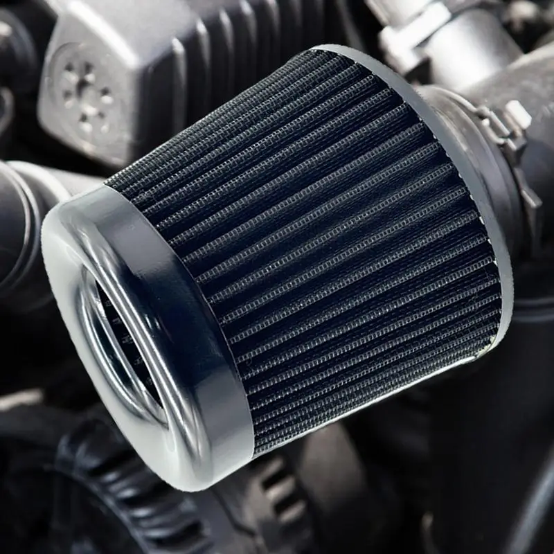 Automotive Cold Air Intake Filter Cone Air Filter 76MM High Air Filter For More Engine Power & Passionate Induction Sound