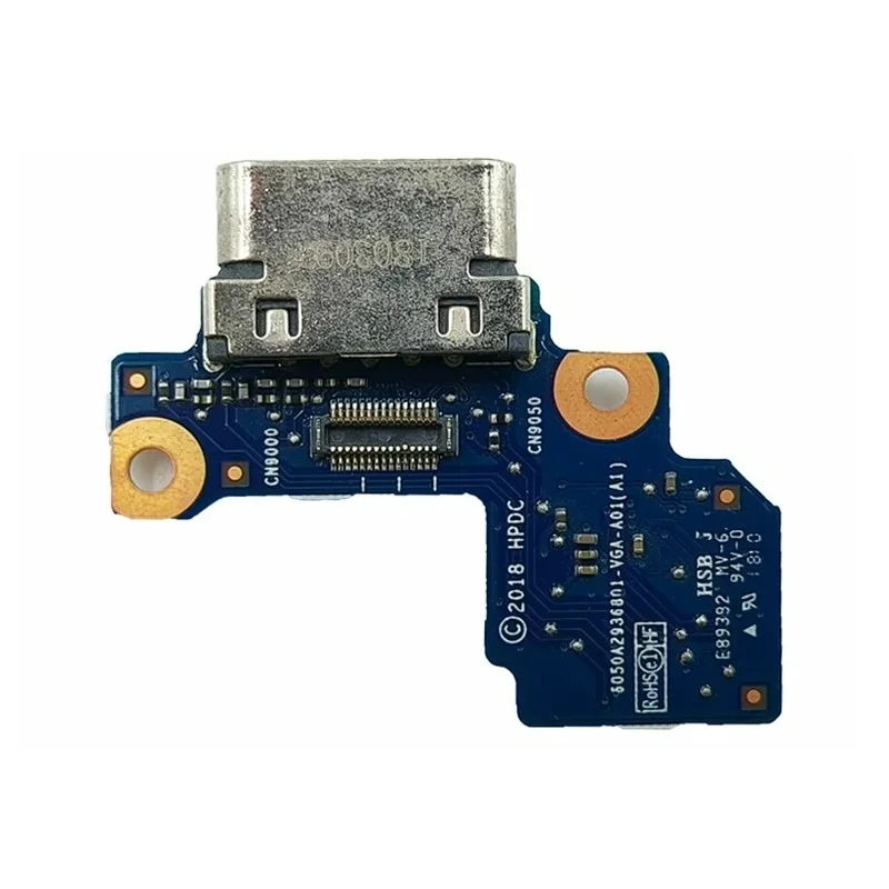 N+ VGA Port Sub Board Compatible with for HP ProBook 650 G4 G5, 655, Part Number: 6050A2936801