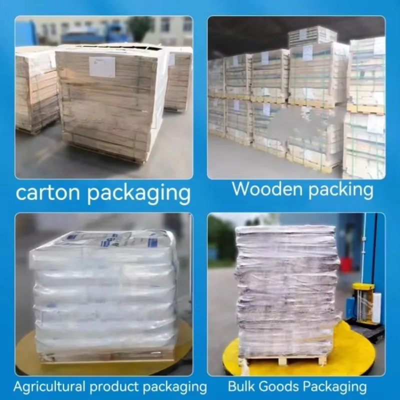 Full Automatic Packaging Pallet Stretch Film Wrapping Machine/Standard Pallet Pre-stretch Film M Type Wrapping Machine