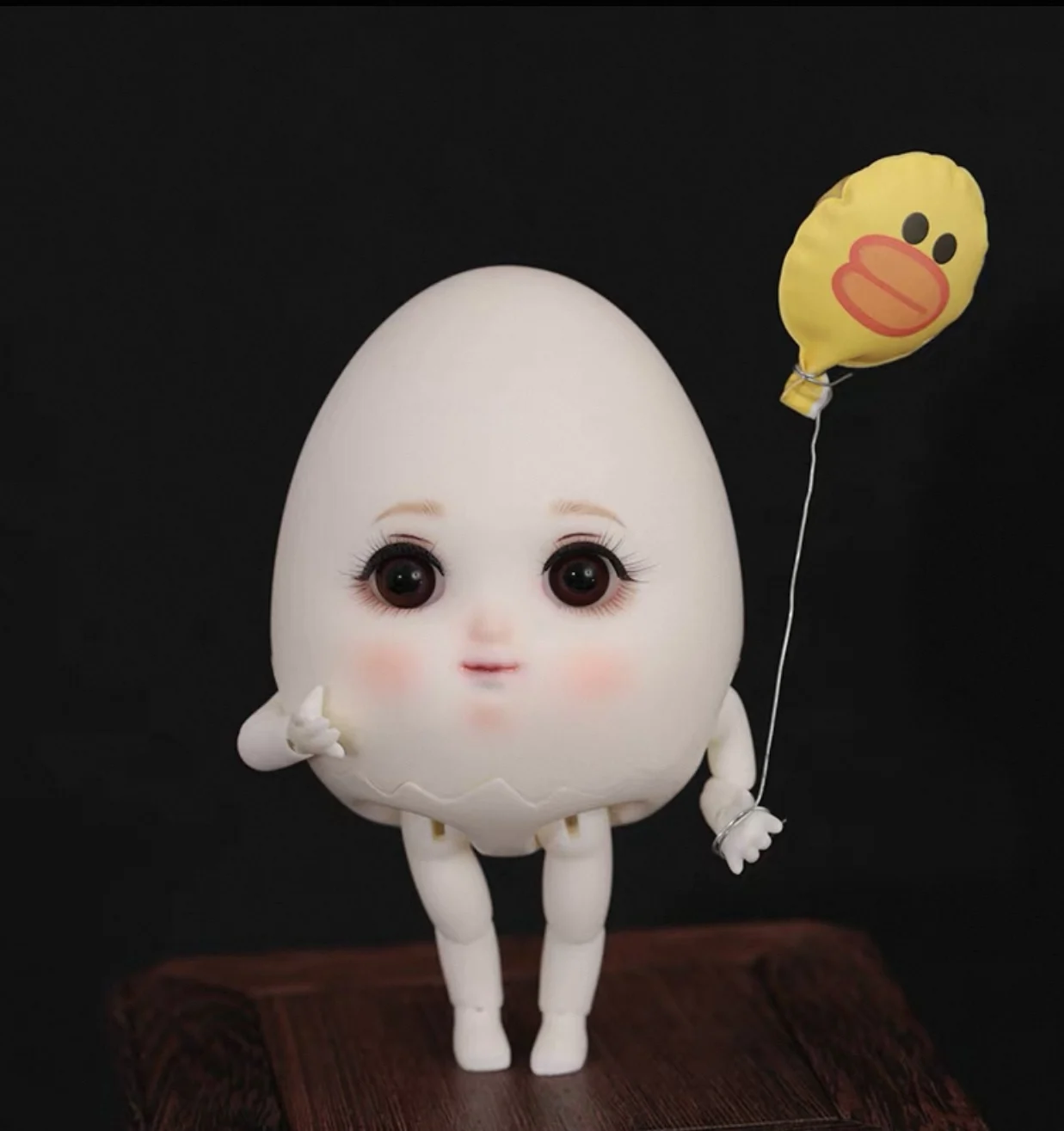 BJD Doll SD Doll Popovy egg1/4  Quality Articulated Puppet Nude Dolly Model Collection Toy Birthday Gift