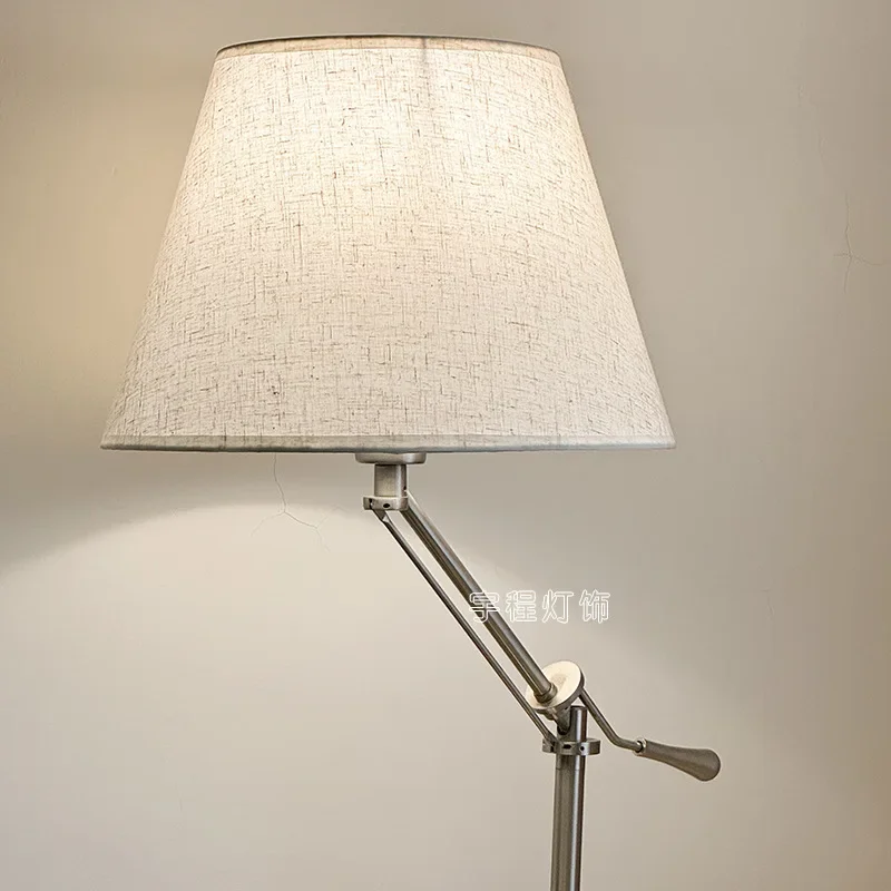 Table lamp lampshade shell cover round E27E14 linen lampshade wall lamp floor lampshade fabric DIY replacement