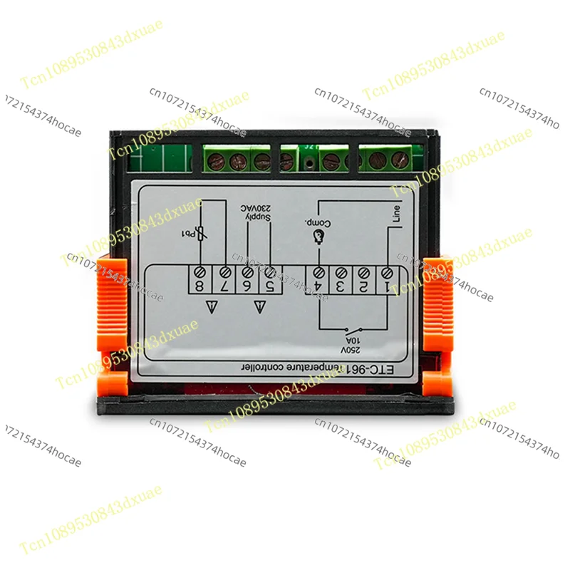 WCS-10X ETC-961 Thermostat Temperature Controller Humidity Control Thermometer Hygrometer Refrigeration Alarm 220V