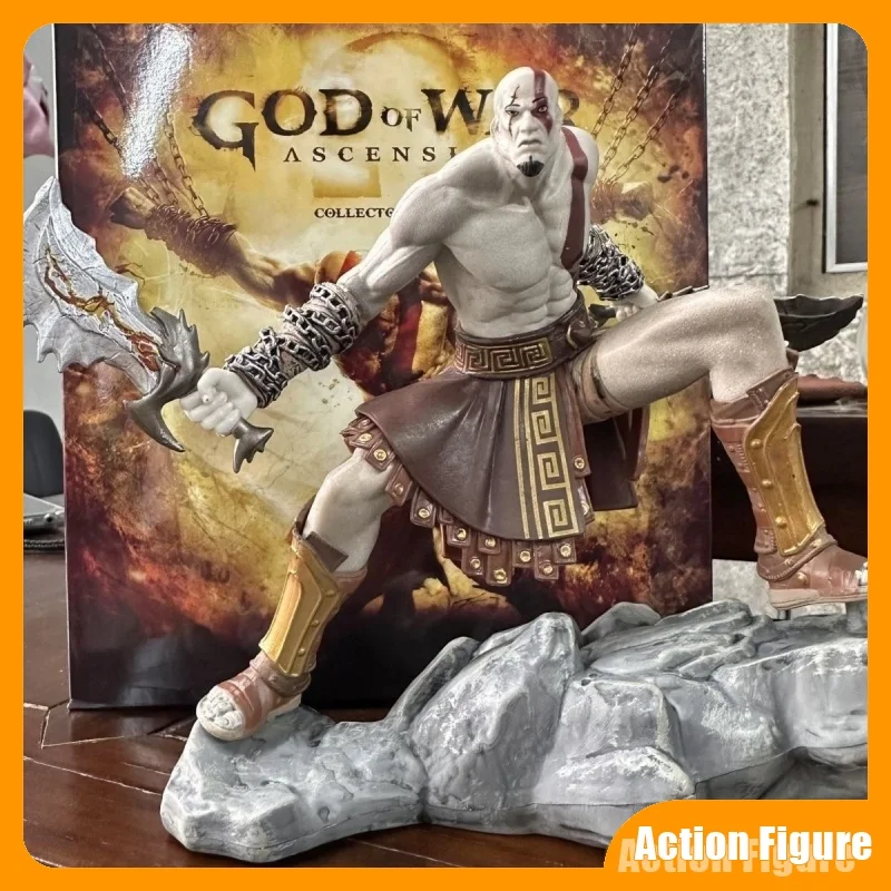 Figura de acción de Kratos de God of War, 18 cm, PVC, articulada, Colección Ghost of Sparta, estatua de Kratos, adornos ornamentales, modelo de juguete