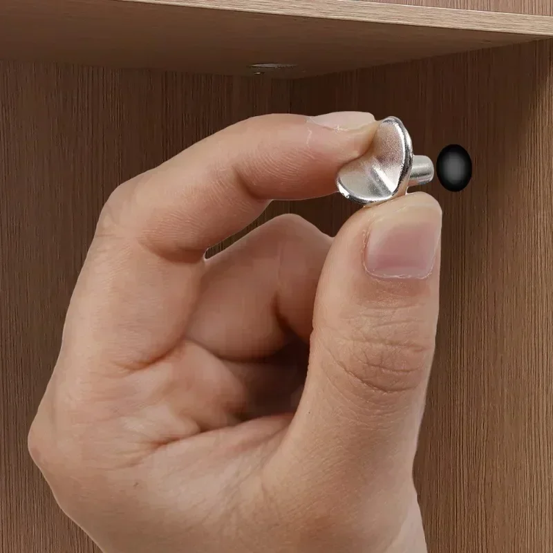 20/50PCS L-Shaped Shelf Supports Wardrobe Fixed Brackets for Bookcase Wooden Glass Layer Board Furniture Pegs