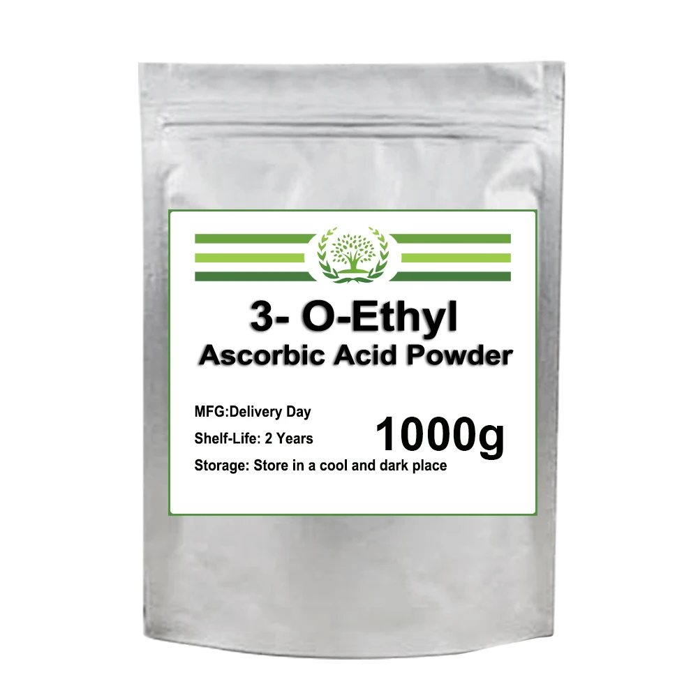 High Quality 3-O-Ethyl Ascorbic Acid Powder for Whitening, Freckle Removing, and Antioxidant Cosmetics Raw Materials