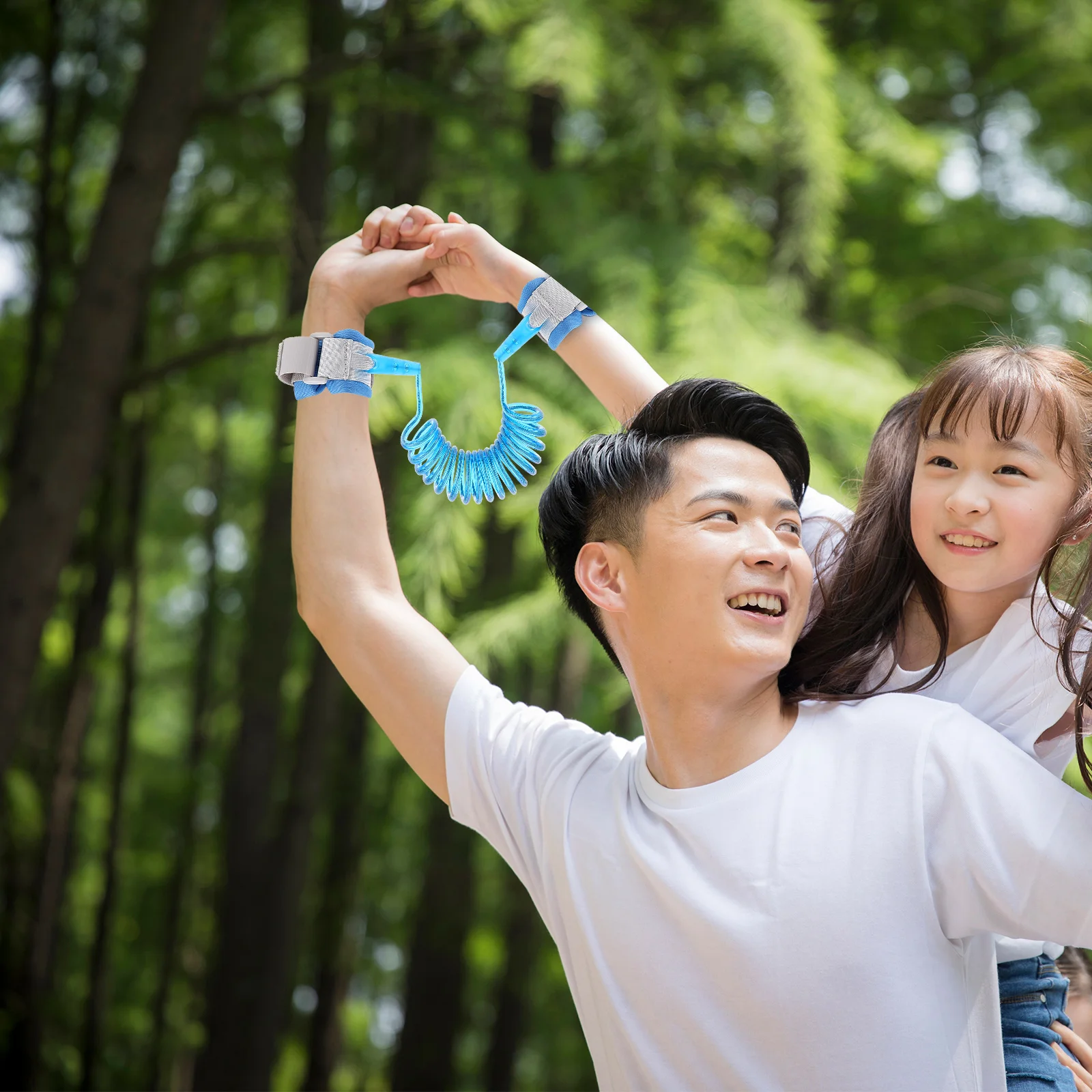 

Ремни с защитой от потери для малышей, детский безопасный поводок, мягкий хлопковый запястье, прочная стальная проволока, тренировка по ходьбе, разные цвета