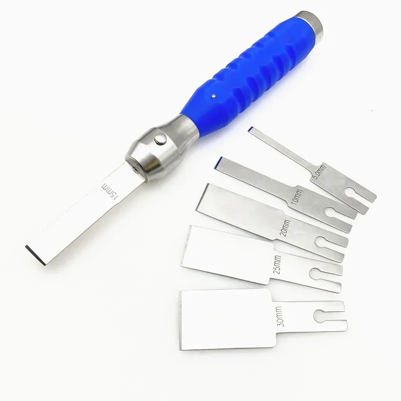 Quick Osteotomes Modular Osteotomes Complete With 6 Blades Detachable thin Blade Bone Knife Pet Orthopedic Instruments