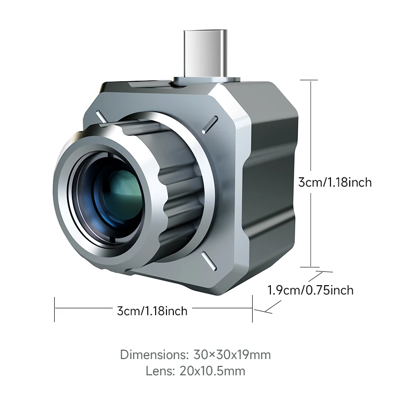 Noyafa NF-588E Infrared Thermal Imager 256x192 Thermal Vision Thermo Camera Imager for Phone Temperature Measurement