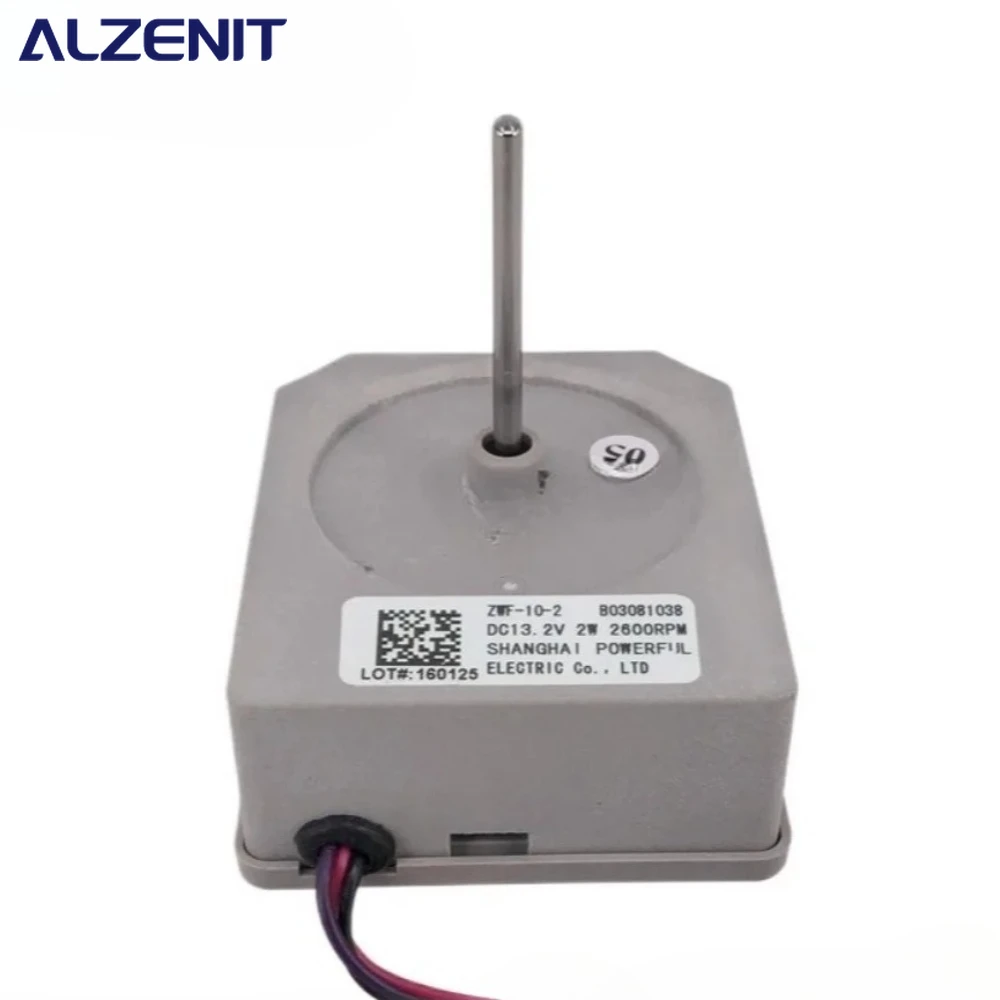 Novo para hisense geladeira ZWF-10-2 ventilador de refrigeração motor b03081038 13.2v geladeira radiador freezer peças