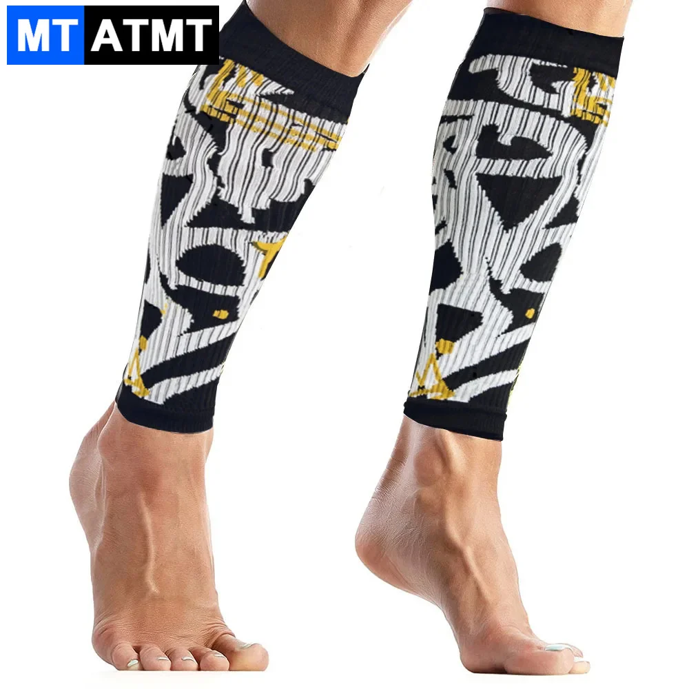 1Pair Compression Calf Sleeves for Men Women, Sports Leg Compression Sock Runners Shin Splint Varicose Vein Calf Pain Relief