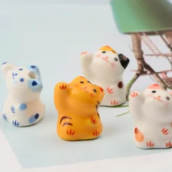 16x20mm Big Cute Lazy Cat Loose Porcelain Ceramic Beads for Jewelry Making Supplies Beads Accesorios Diy Crafts Handmade