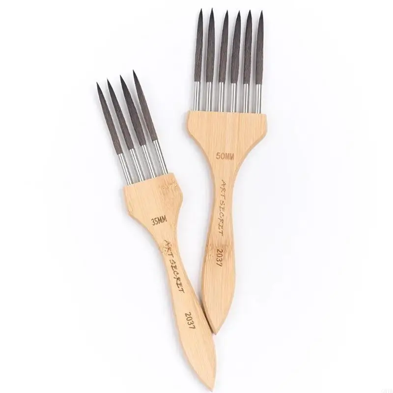 فرش الطلاء G8TA متعددة الأسنان فرشاة الشعر الفرش