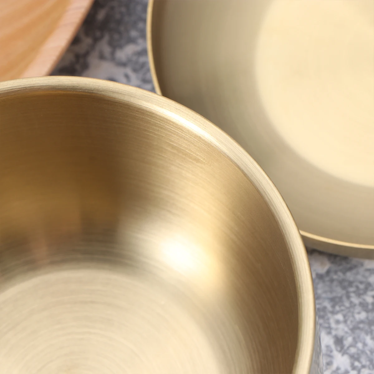 

Stainless Steel Double Stainless Steel Bowl Wall Insulated Soup Rice Dessert Serving Kitchen Bar Utensils Metal Snack Bowls