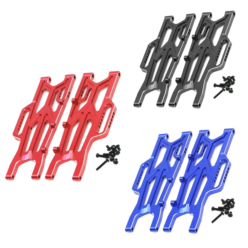 Imagem -04 - Braços de Suspensão Traseira Metálica Braço Oscilante Ara330710 Arrma 10 Kraton 4x4 4s v2 Blx Peças de Atualização do Carro rc