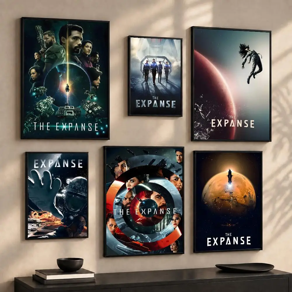 Pop TV The e-Expanse Painting Canvas Wall Art Prints for Living Room Bedroom Home Decor Halloween Gift