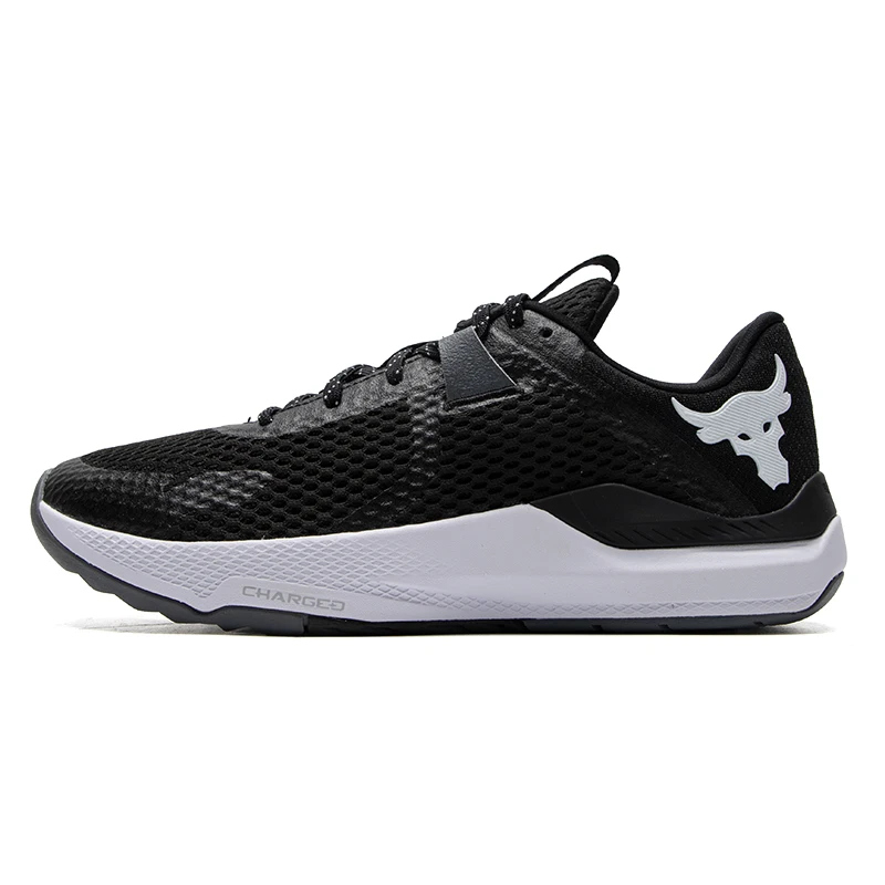 UNDERARMOUR Men's Project Rock Johnson 5 Cushioning and Stable Sports Shoes Men's Running Shoes