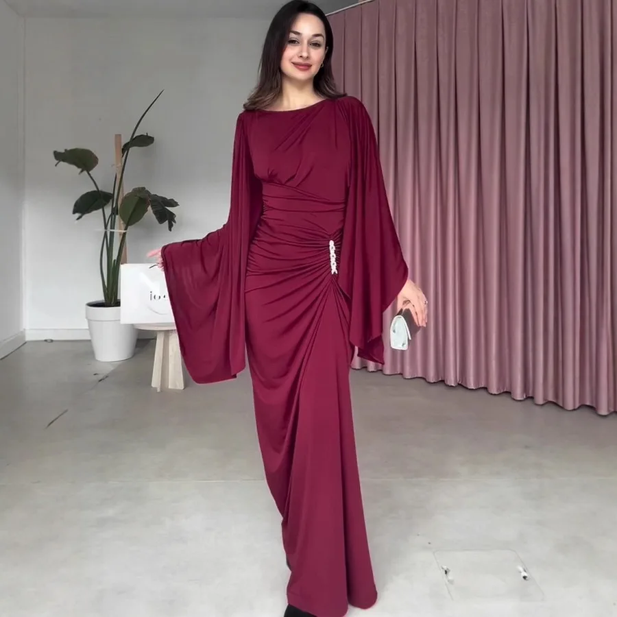 

【New style】New style for autumn of 2010, French waist-tight long dress