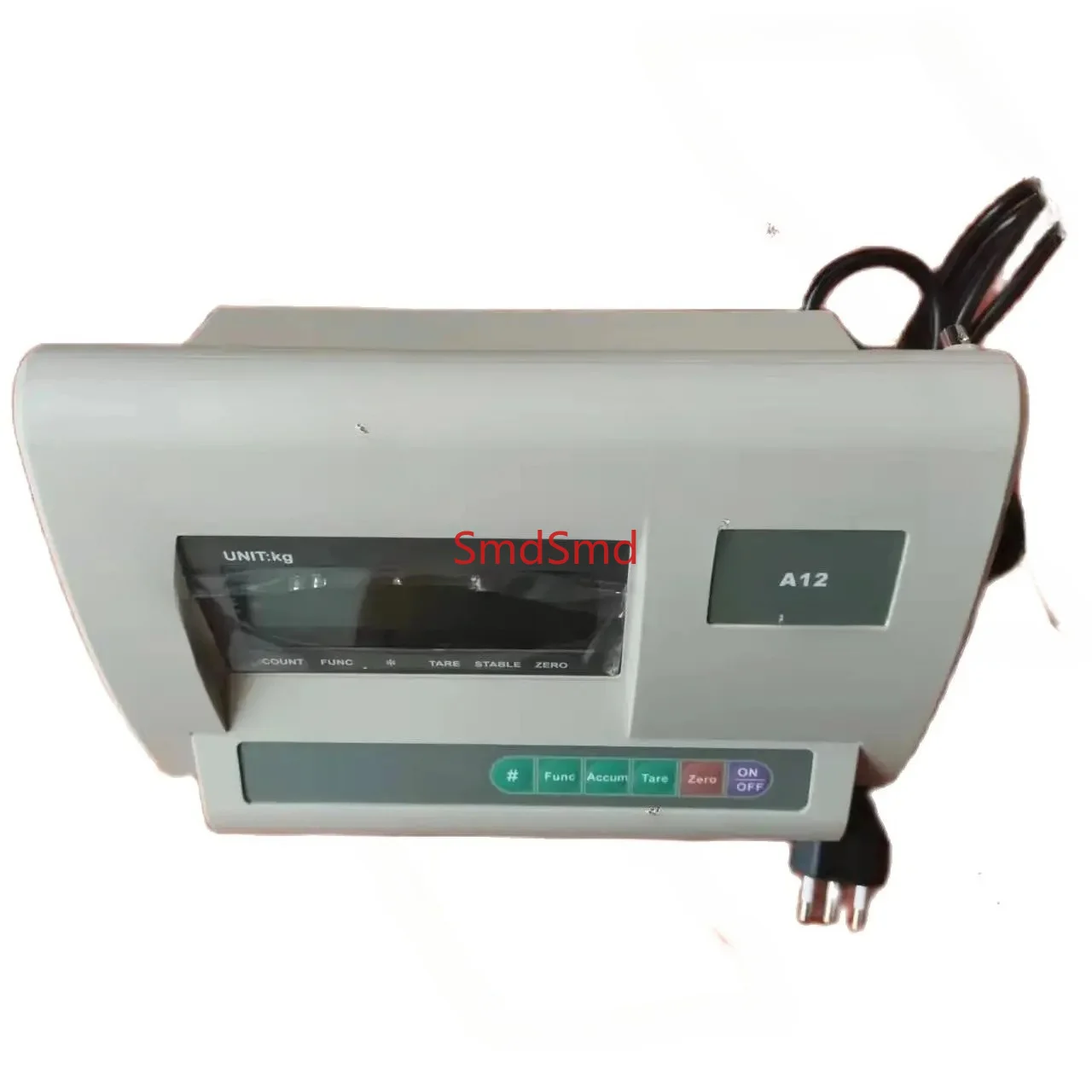 On Sale LCD Weight PCB Green Backlight XK3190-A12 English Panel RS232 Load Meter Controller A12 Weighing Display No Battery