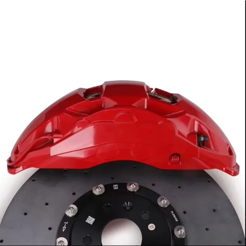 8 Piston OEM Racing Big Brake Caliper Kit 380mm Disc Rear 4 Pot Brake System for Compact Sports Cars