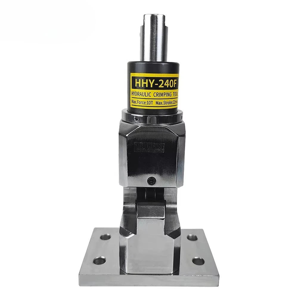 HHY‑240F Hydraulic Cable Lug Crimping Tool, Hand‑Operated Crimper for Copper & Aluminum Wire Terminals