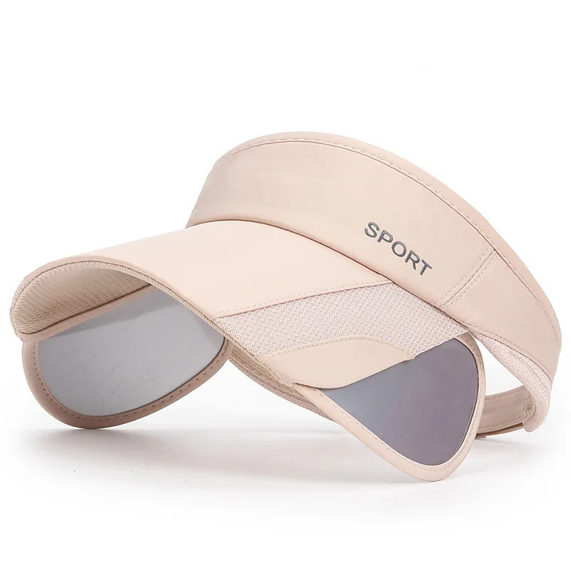 Summer Sun Protection Empty Top Hat Women's Leisure Cycling Retractable Brim Sunscreen Hat Outdoor Sports Sun Hats S5178083d3913485c8c10c4306aae7bacB