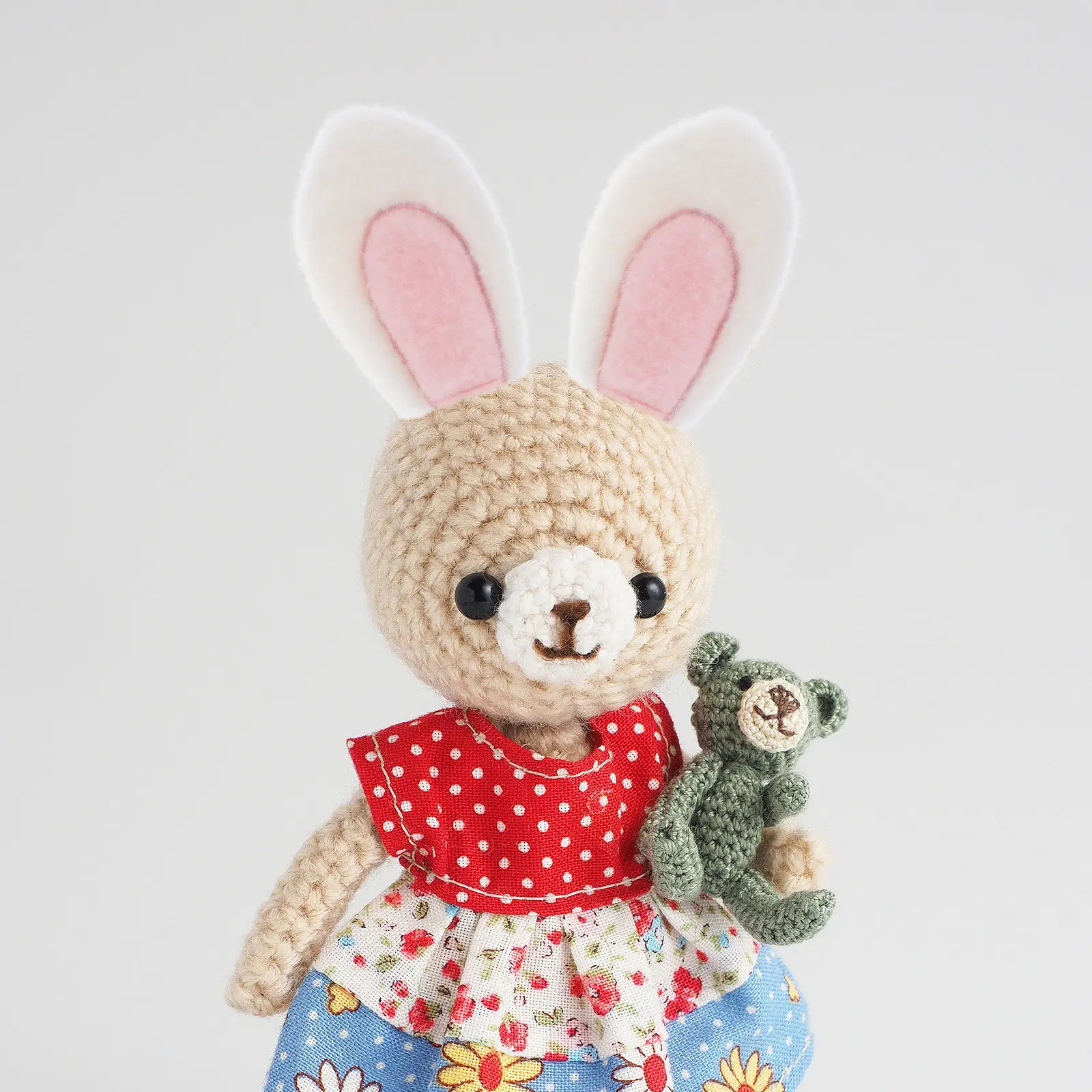 10Pcs Bunny Ears Soft Craft Ear Charms for Stuffed Animal Projects DIY Hairpins Dress-Up Cosplay Aesthetic Decor Amusement Use