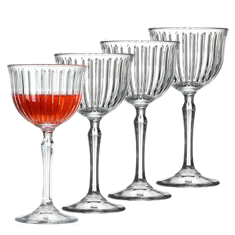 

Очки для мартини Nick & Nora, прозрачные, набор из 4 шт.