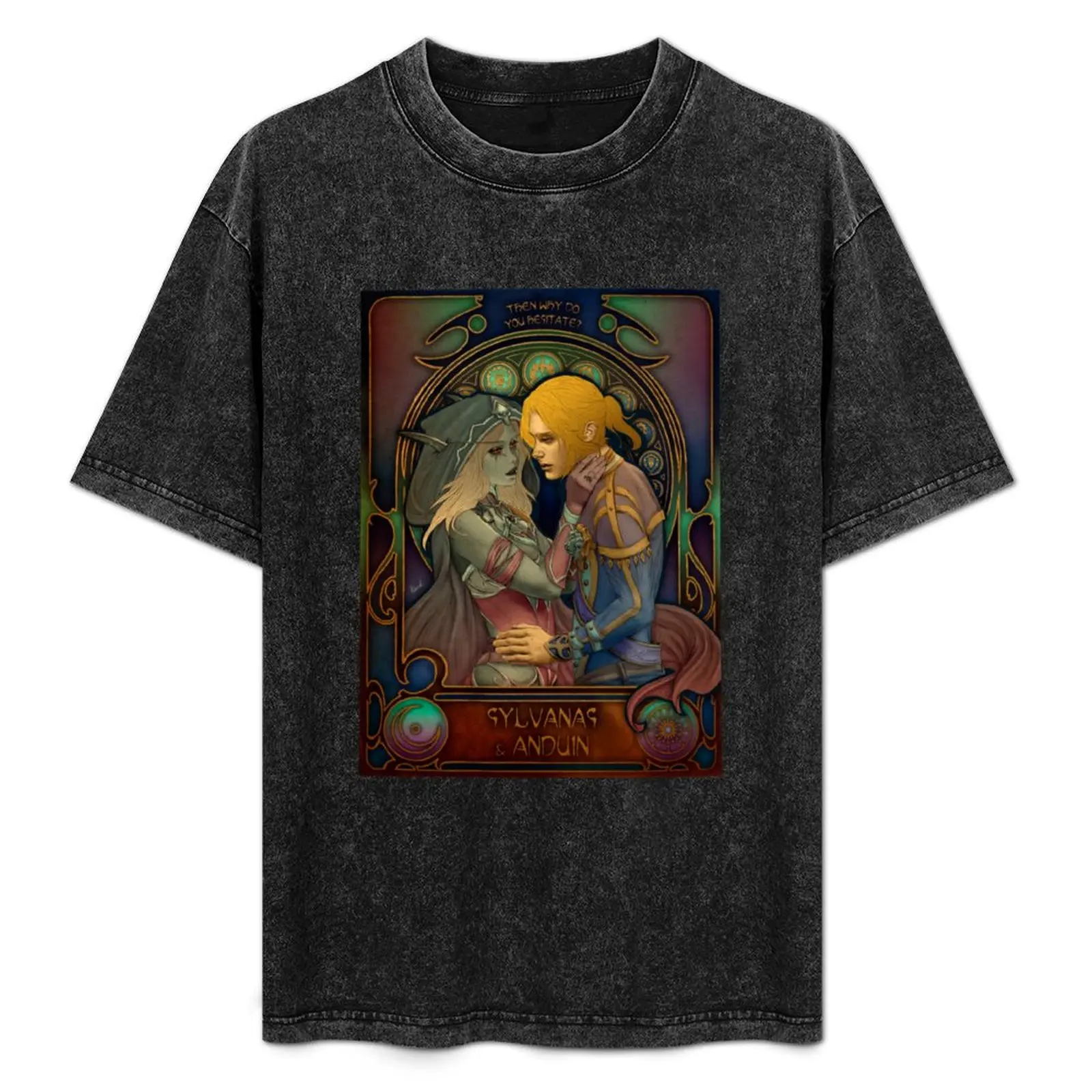 

Fanart: Sylvanas & Anduin in Art Nouveau style T-Shirt