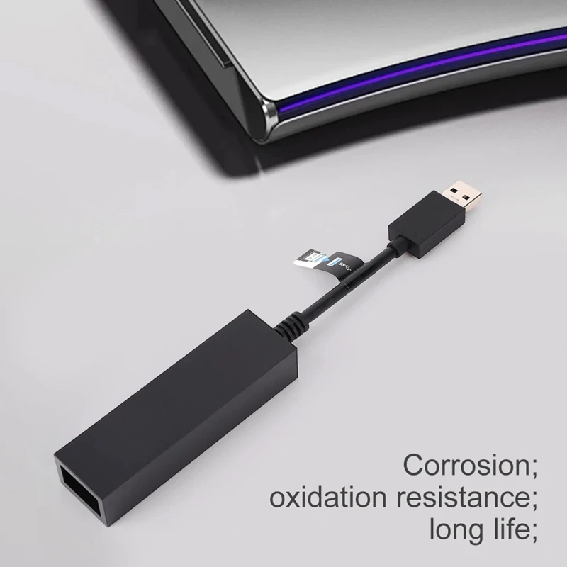 HFES para PS5 Playstation 5 consola VR conector USB3.0 Mini adaptador de cámara PS VR a PS5 Cable adaptador para PS5 PS4 VR juego