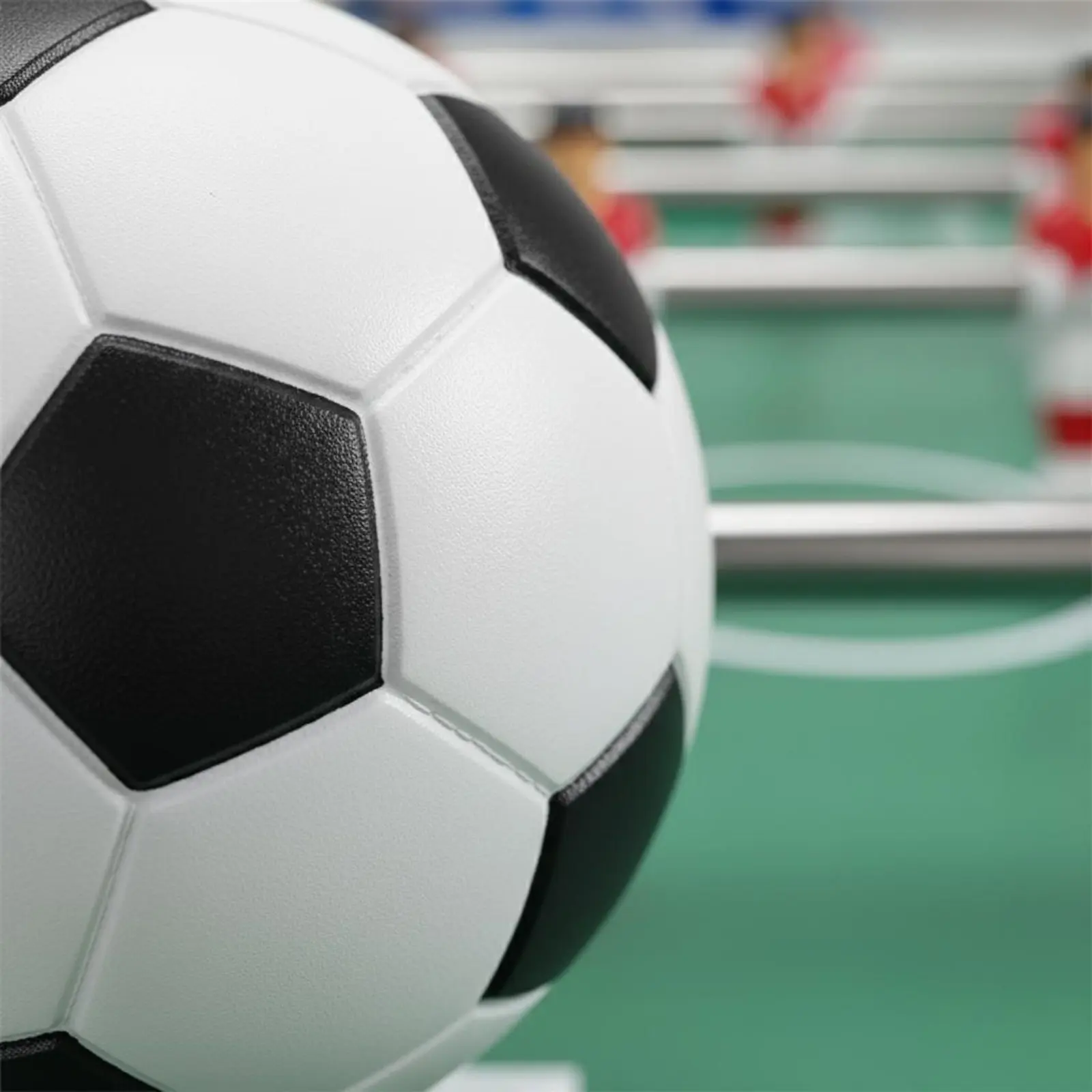 6個入り-28mm-フーズボールボール-色落ちしない黒と白のテーブルサッカーボール-テーブルサッカーボール-色褪せにくいゲームアクセサリー