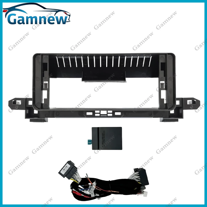 12.3 Inch Car Frame Fascia Canbus Box Decoder Android Fitting Panel Kit For Audi Q5 (FY) 2017-2026