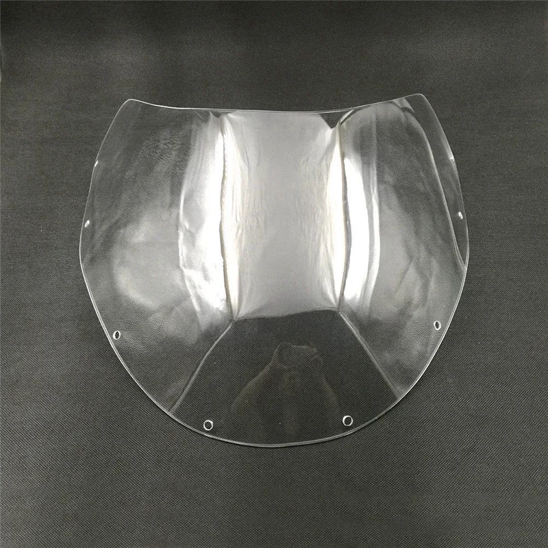 For Suzuki RG400 RG500 Gamma Motorcycle Windshield WindScreen Front Deflector Wind Screen 1985-1987 Transparent