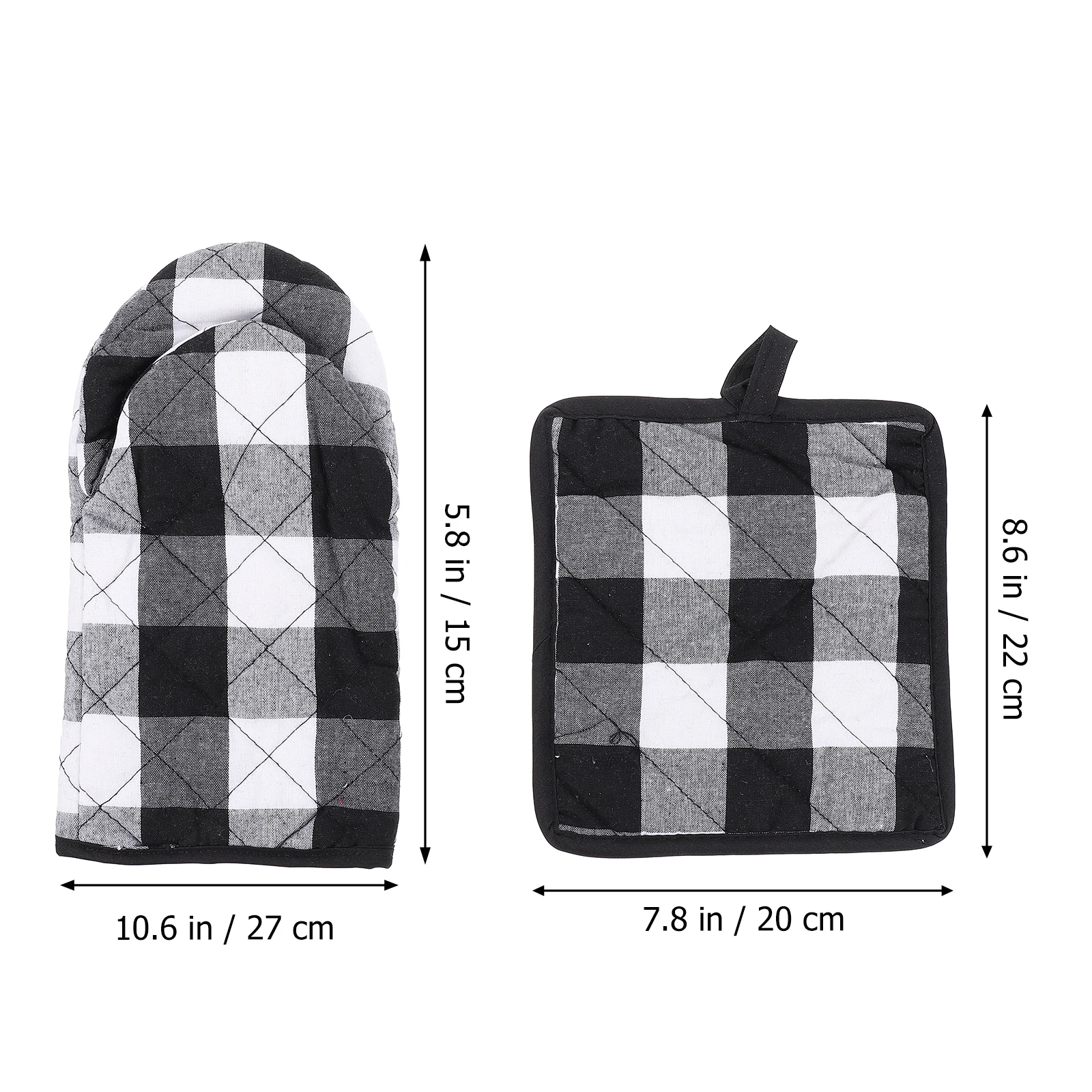 

Insulation Gloves Heat Resistant Oven Cooking Mitts Grilling Polyester Cotton Baking Microwave Kitchen Tools Easy Clean Storage
