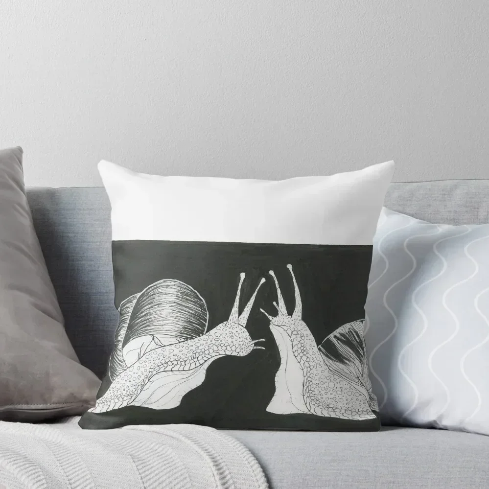 

Large Snail Throw Pillow pillow cover christmas New year Pillowcases Bed Cushions luxury covers pillow