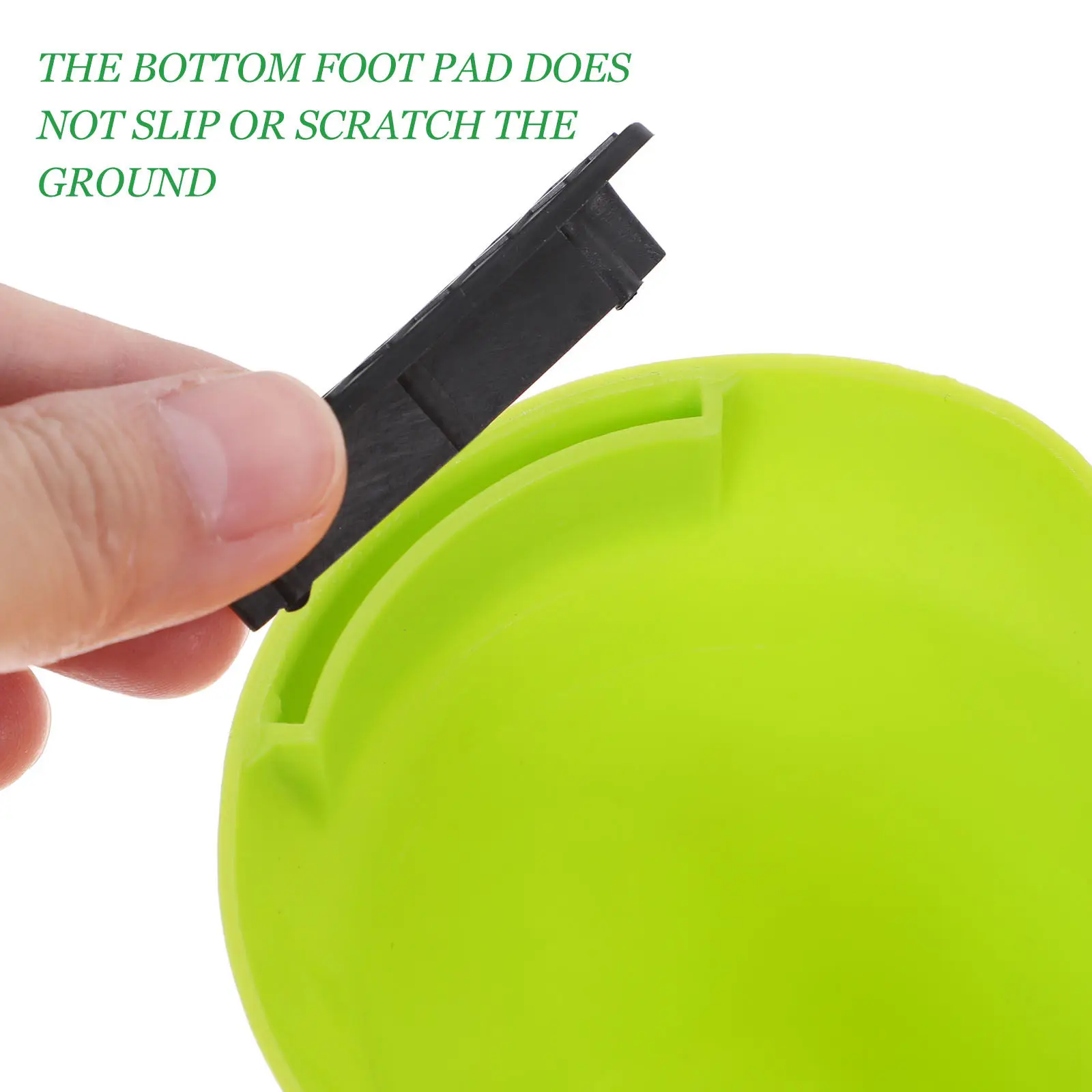 Cartoon Pattern Plastic Foot Stool – Non-Slip Small Step Stool for Living Room, Bathroom & School