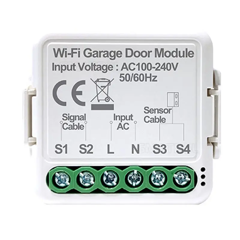 X12A-Tuya Smart Wifi Garage Door Switch Sensors Opener Controller Voice Remote Control Switch For Google Home Smart Life Durable