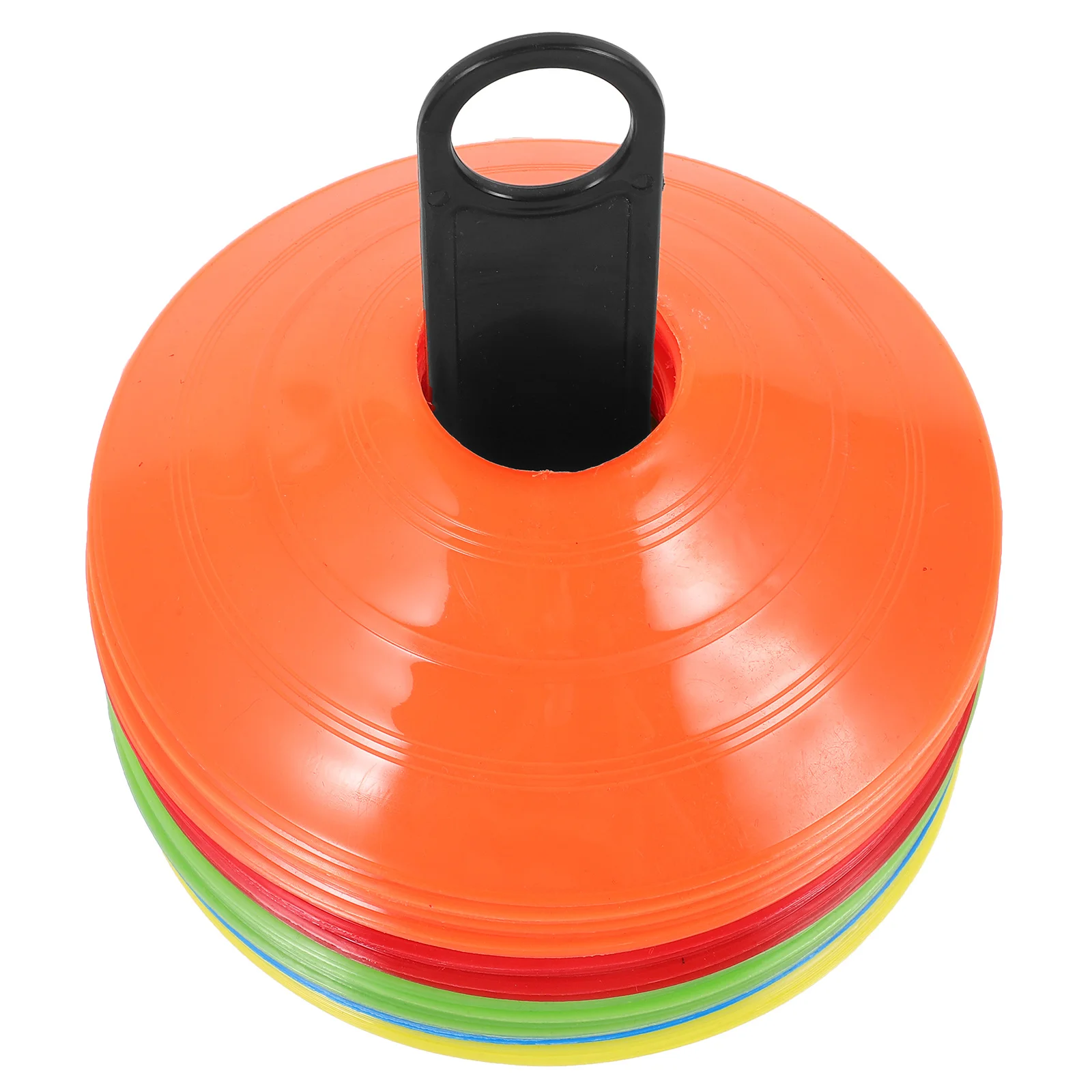 

1Set Professional Soccer Cones for Training Eye-Catching Non-Fading Durable Obstacle Markers for Football Soccer Cones