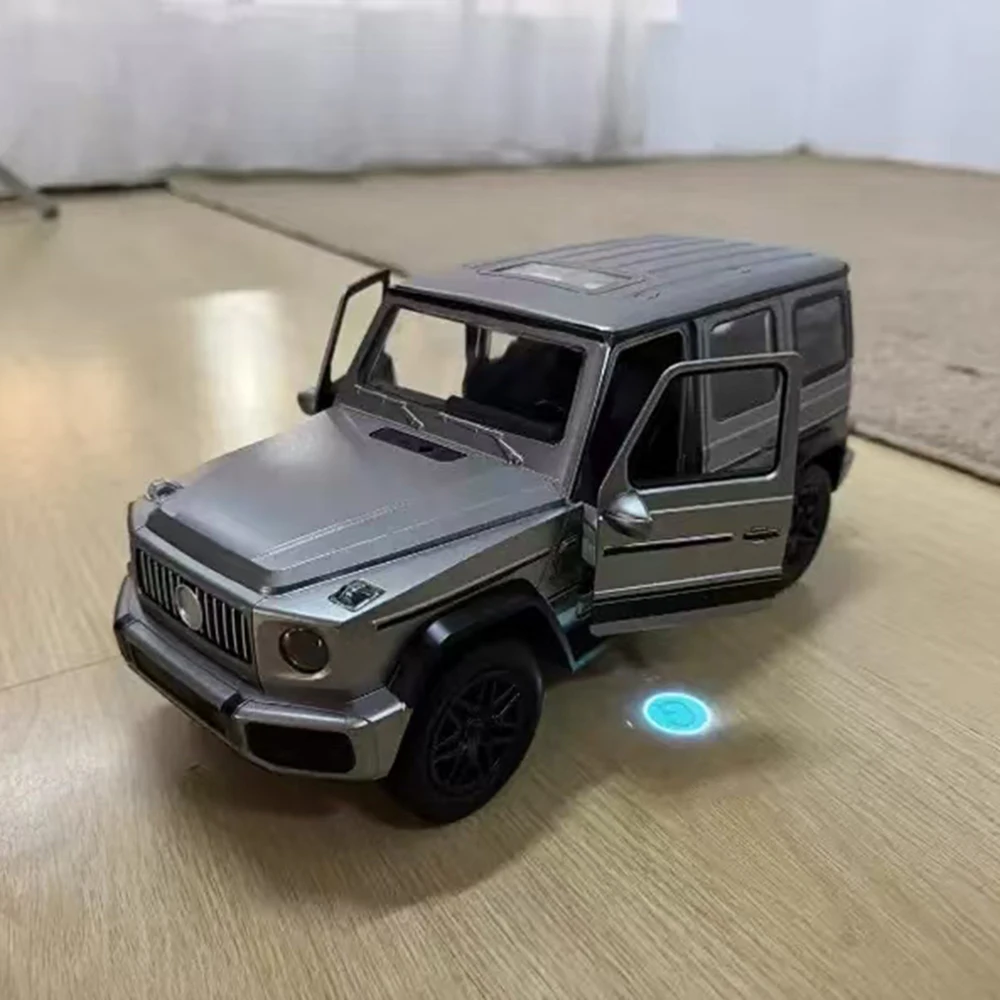 2024 Jeep RC Car 2.4GHz 1/14 Scale Gesture Sensing Door Opening Remote Control Car Simulation Vehicle For Boy Toys Birthday Gift