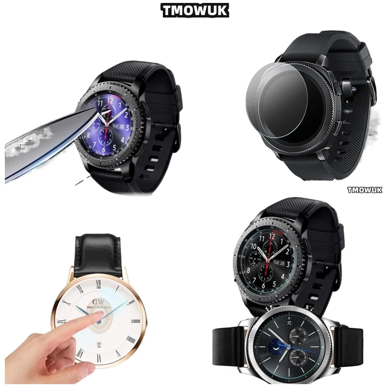 

For Samsung Gear Sport Gear 2 3 4 zero HD Anti Scratch 9H Hard Tempered Glass Ultra Thin, High Clarity