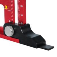 AF95-0-60Mm Adjustable Table Saw Depth Gauge,Aluminum Alloy Measuring Gauge For Setting Up Blade Router Bits Height