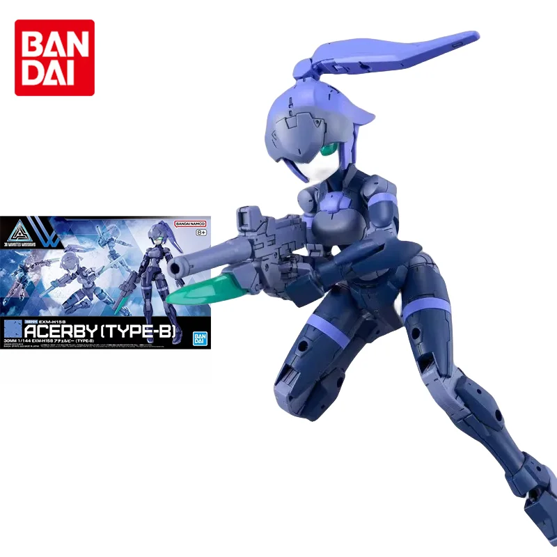 

Bandai Original 30MS Model Kit Anime Figure 1/144 EXM-H15B ACERBY(TYPE-B) Action Figures Toys Collectible Gifts for Children