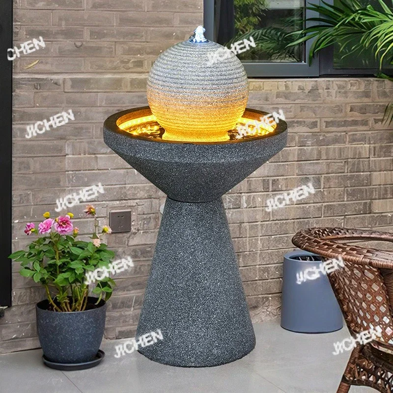 

HSModern простая водяная система во дворе, пейзаж, текущая вода, орнамент, циркулирующая вода, пол, фонтан, украшение, садовая вилла