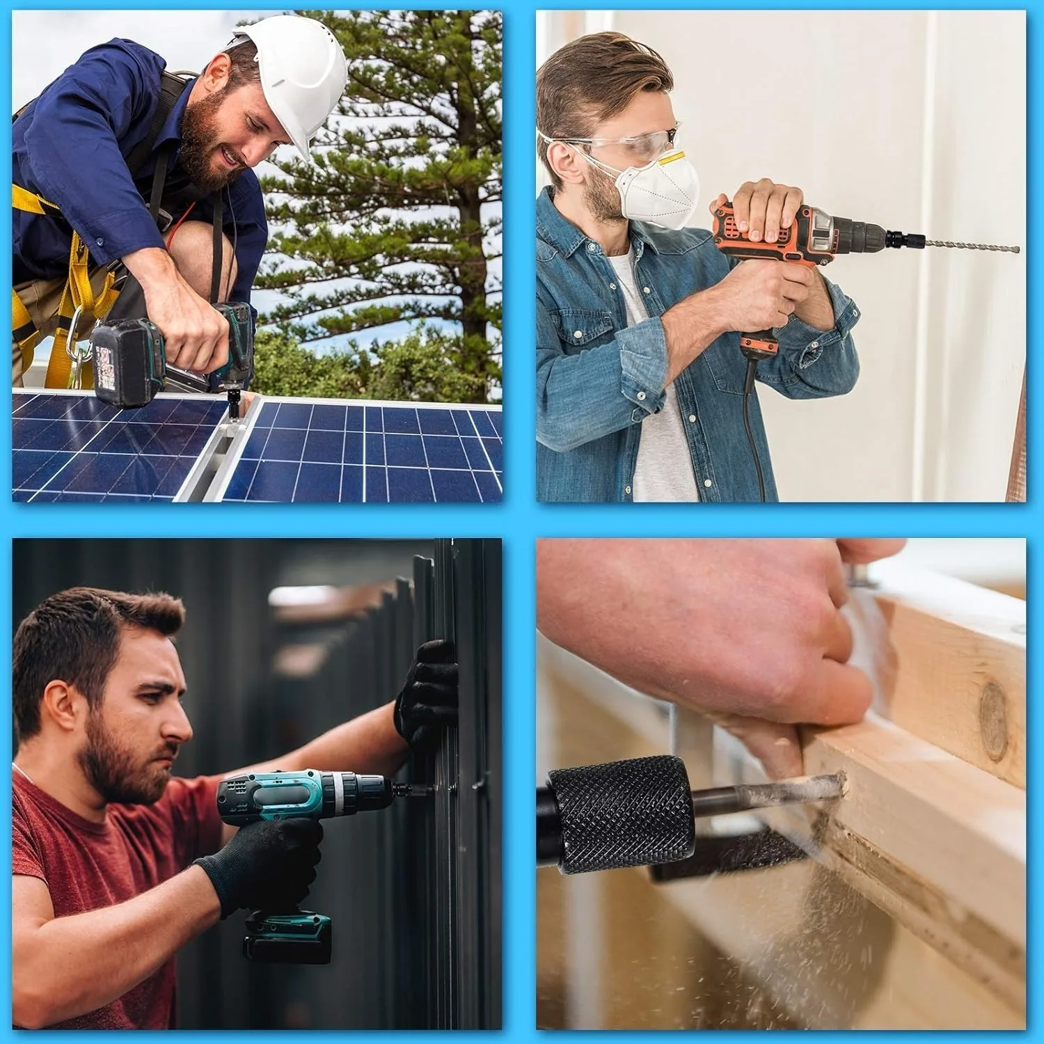 الإفراج السريع 1/2 بوصة محرك مربع إلى 1/4 بوصة عرافة أنثى محول مأخذ التوصيل محول تشاك محول للتأثير ومفتاح ربط السقاطة