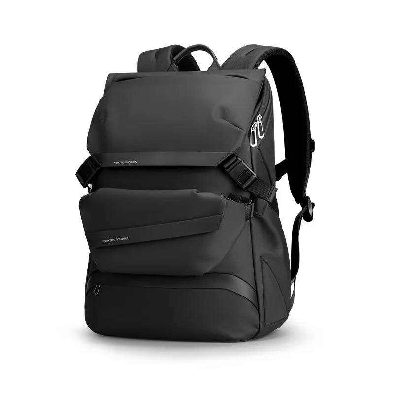 Men's Business Travel Backpack Detachable Letter Bag Backpack Large Capacity 15.6 Computer Bag