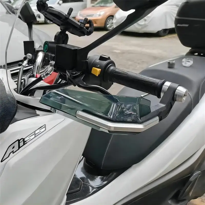 Loncin Voge 300 랠리 500DS 오토바이 핸드 가드, 핸드 보호대 바 그립 가드, 핸들 바 핸들 실드 앞유리