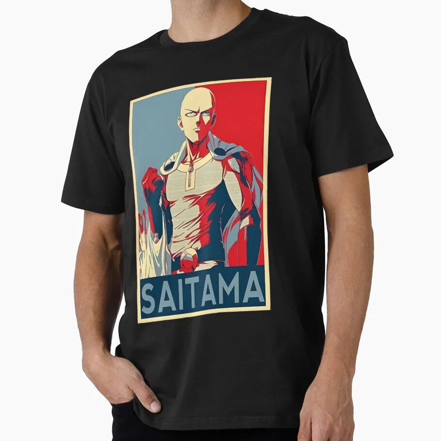Saitama Superhero  Anime Gift T-shirt 1207 One Punch Man Manga Print Graphic Clothes All Size Tops S-6XL